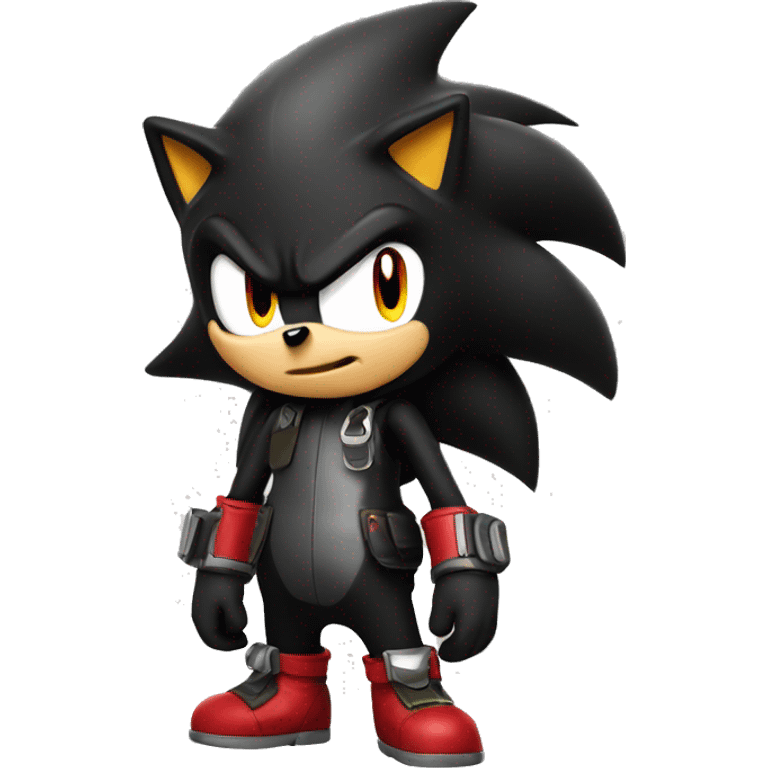 Shadow the hedgehog emoji