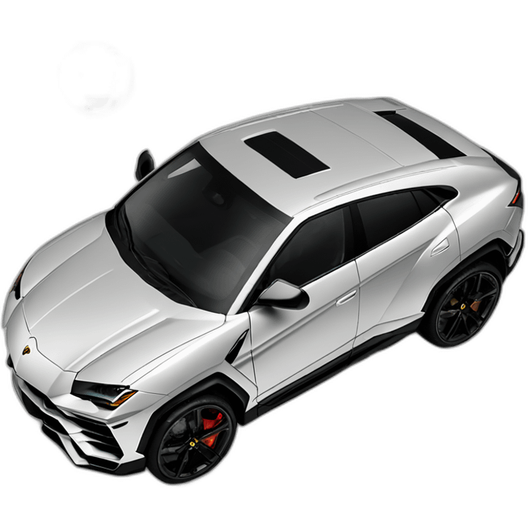 Lamborghini urus, façon cars emoji