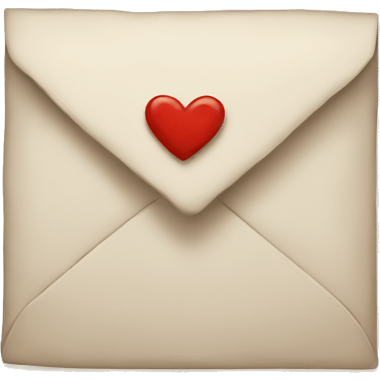 Love letter emoji