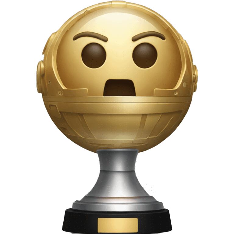 star wars time show trophy for always being right emoji