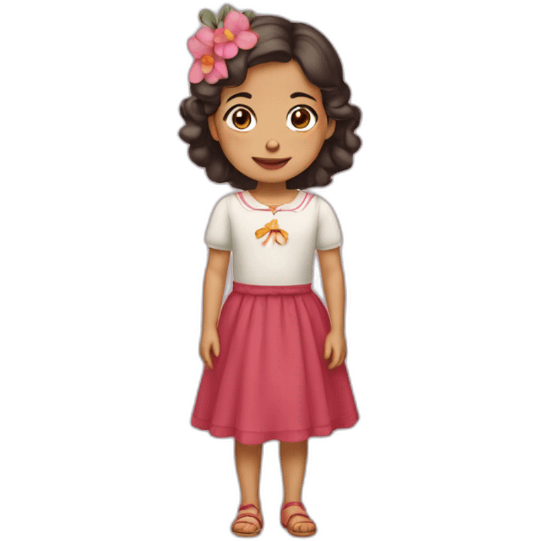 niña pelirroja emoji