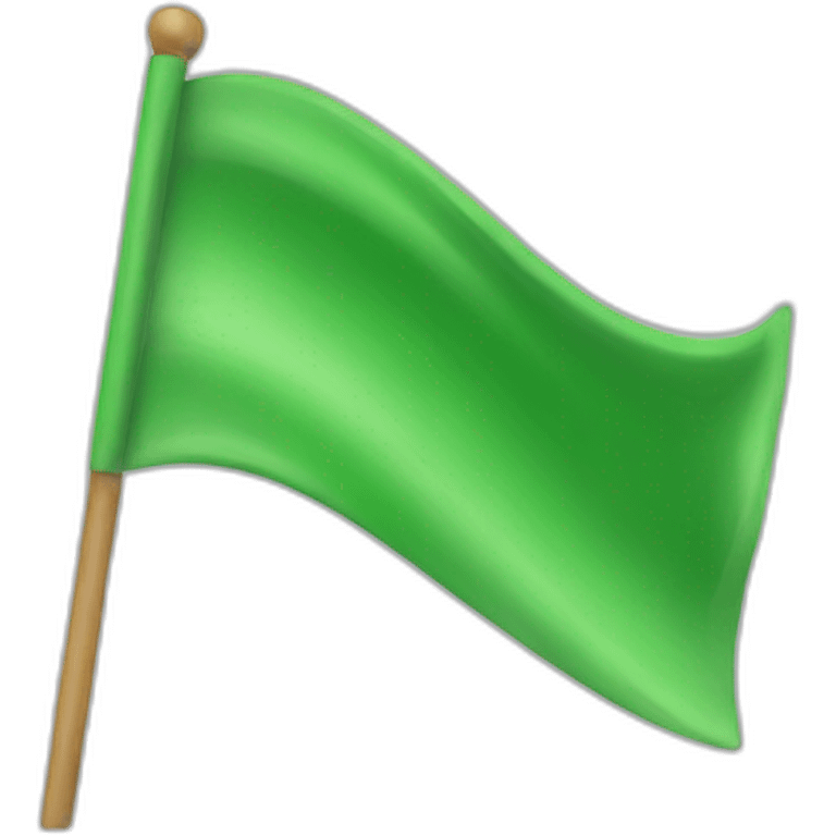 green flag emoji