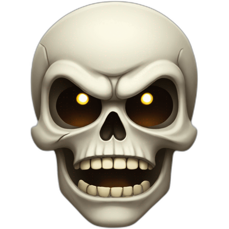 Skull Angry  emoji