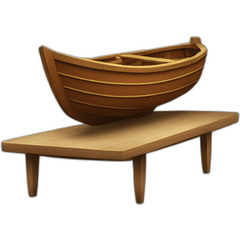 Table bateau emoji