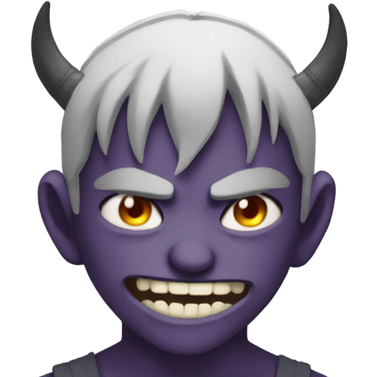 Anime demon emoji