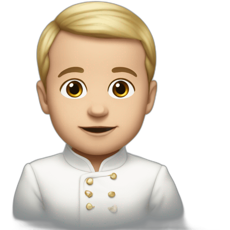 baby macron emoji