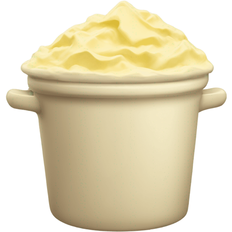 whipped butter in pot emoji