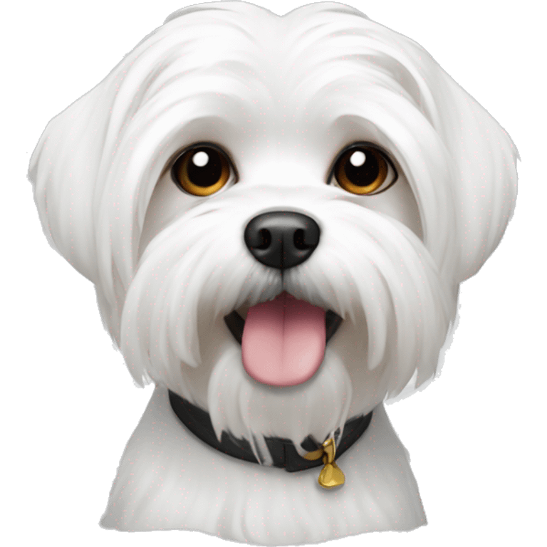 white maltese emoji