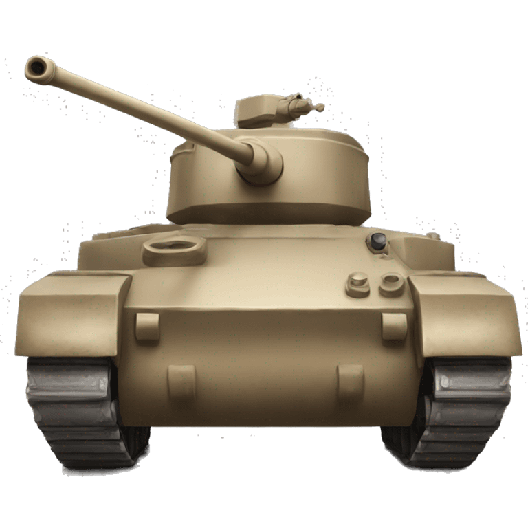 Tank with heary face emoji