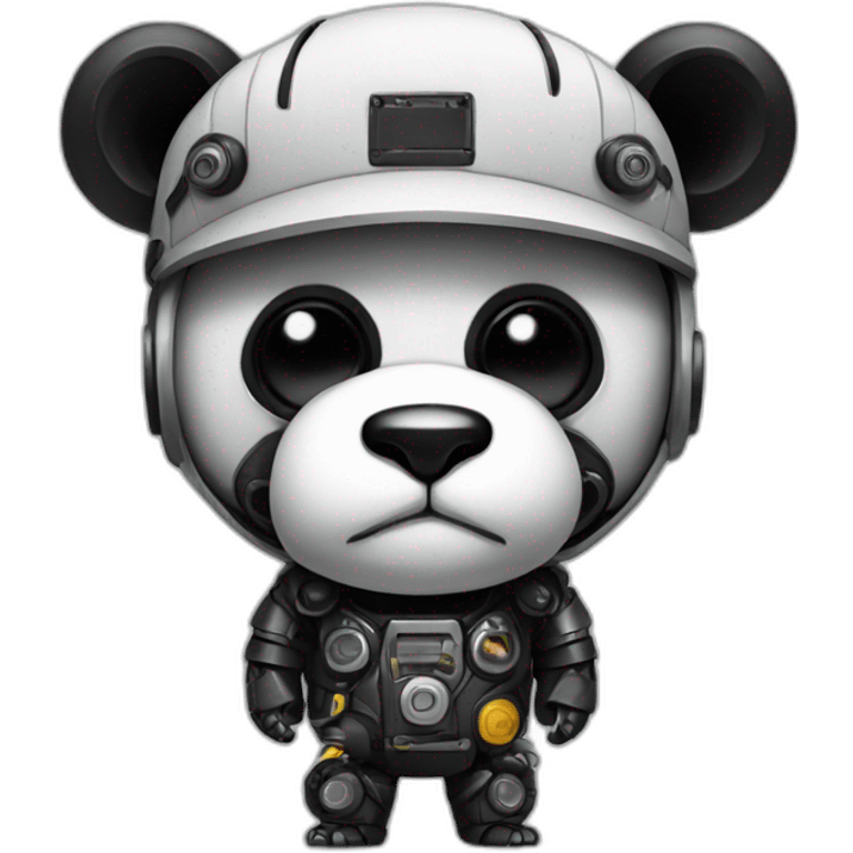 robot panda gangsta emoji