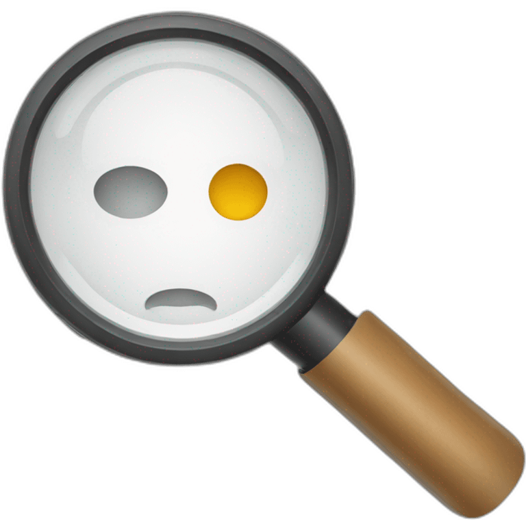 Magnifier emoji