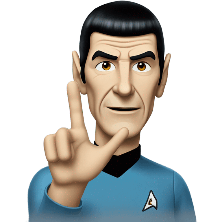 Spock handshake emoji