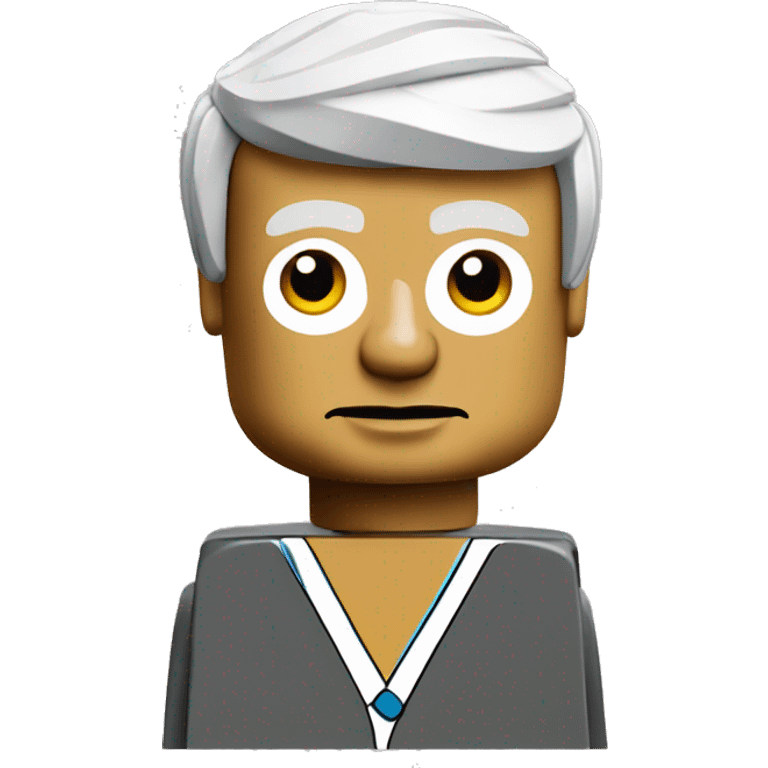 Pablo Picasso lego full body emoji