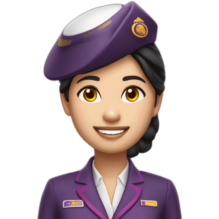 Thai Airways cabin crew emoji