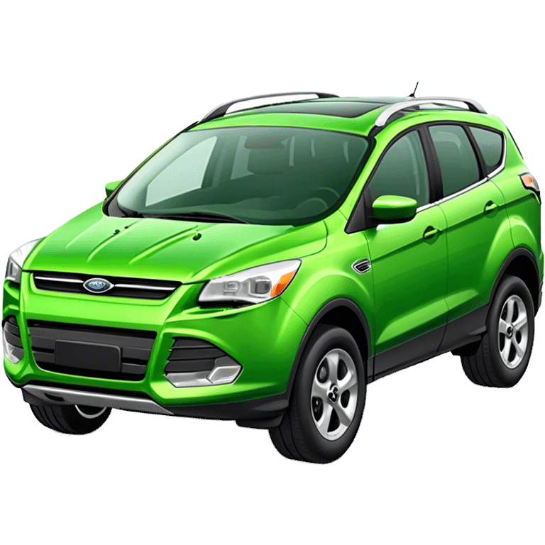 Green ford escape emoji