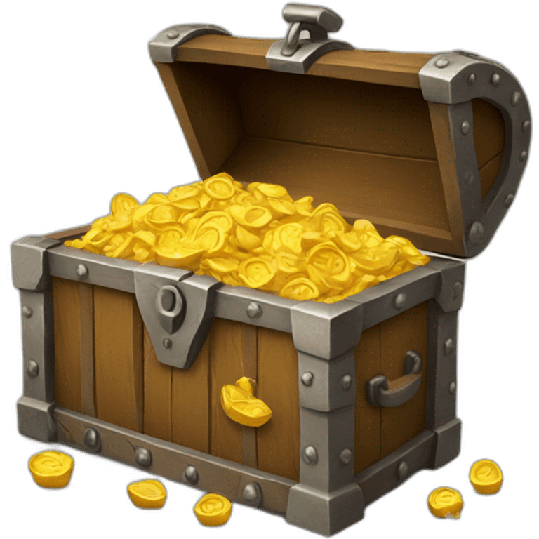 Treasure chest emoji