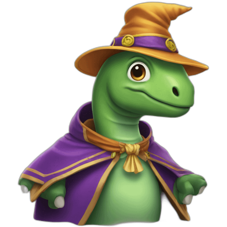 apatosaurus wizard emoji