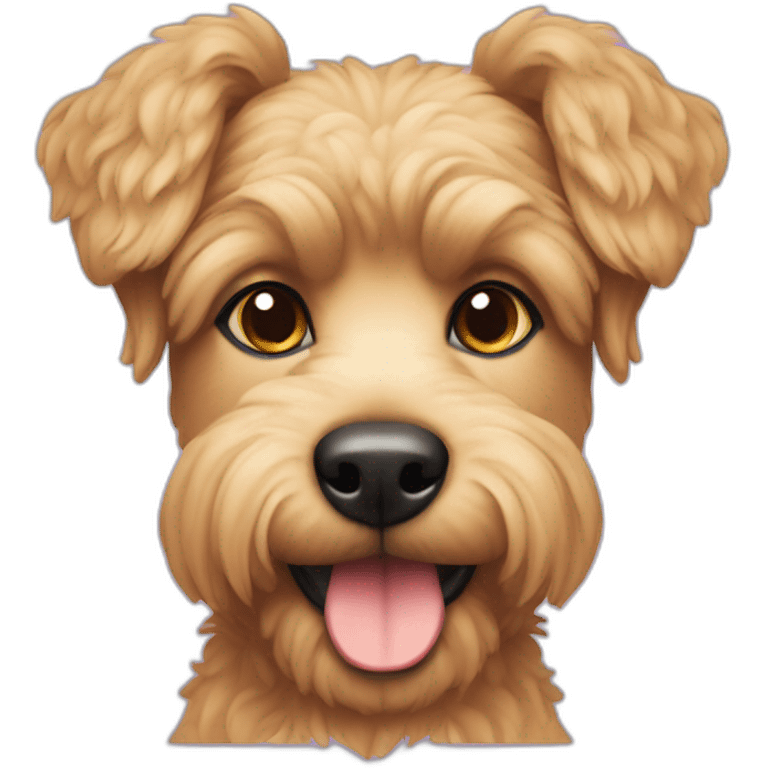 Caniche abricot emoji