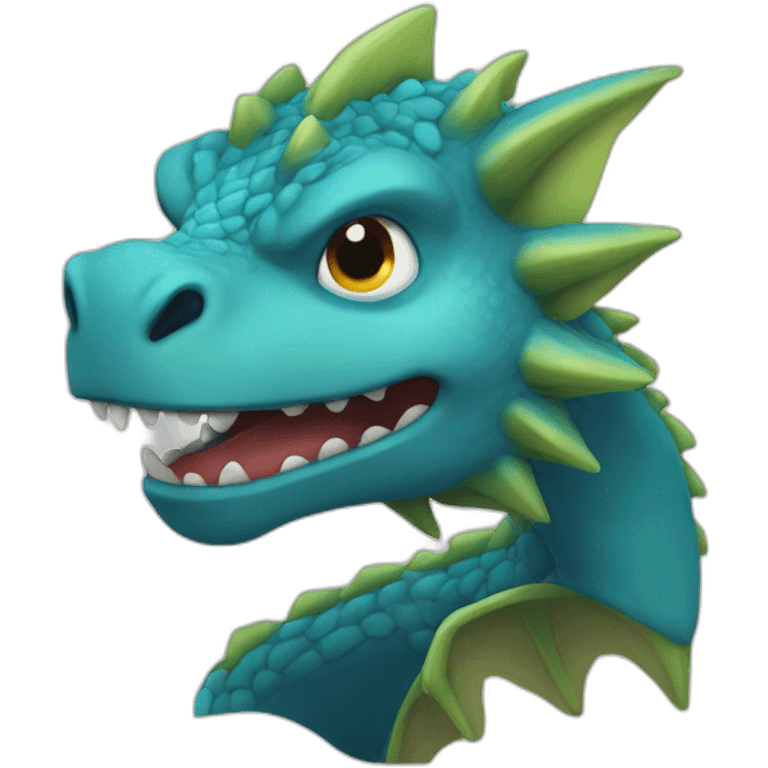 drangon bleu emoji