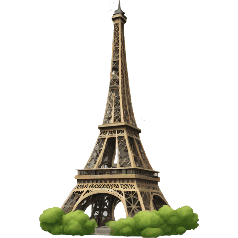 A emoji of the Eiffel Tower emoji