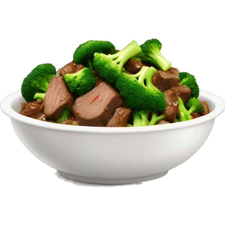 beef and broccoli stir fry emoji