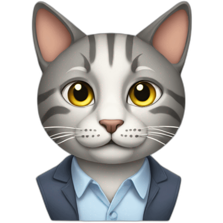 Cat architect emoji