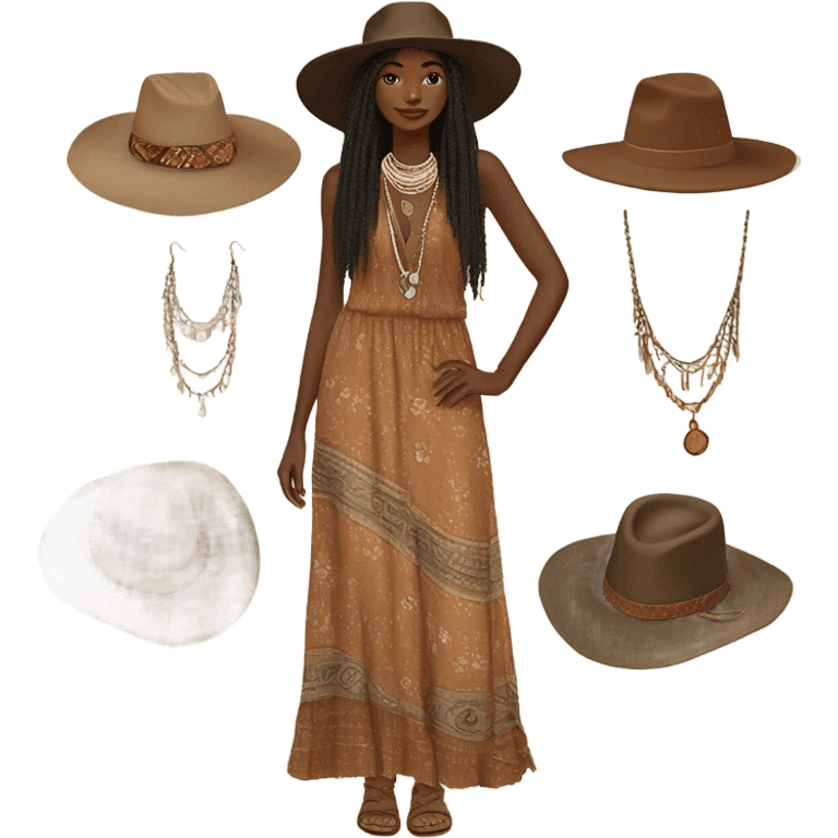 boho chic  emoji