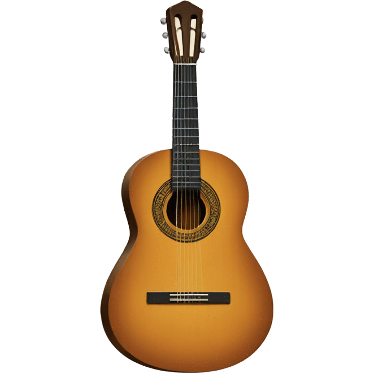 Classical guitar emoji