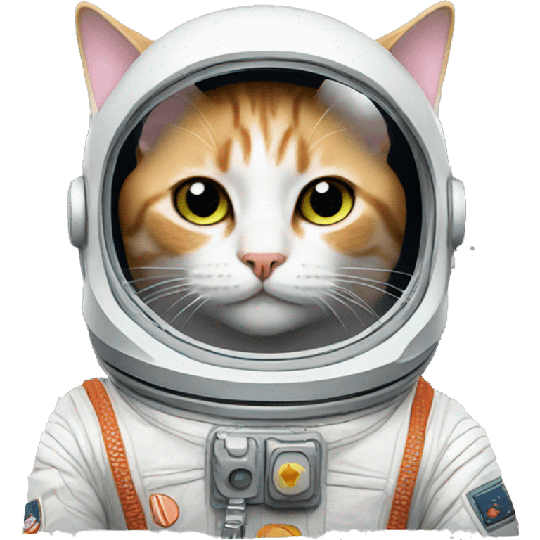 Cat in space emoji