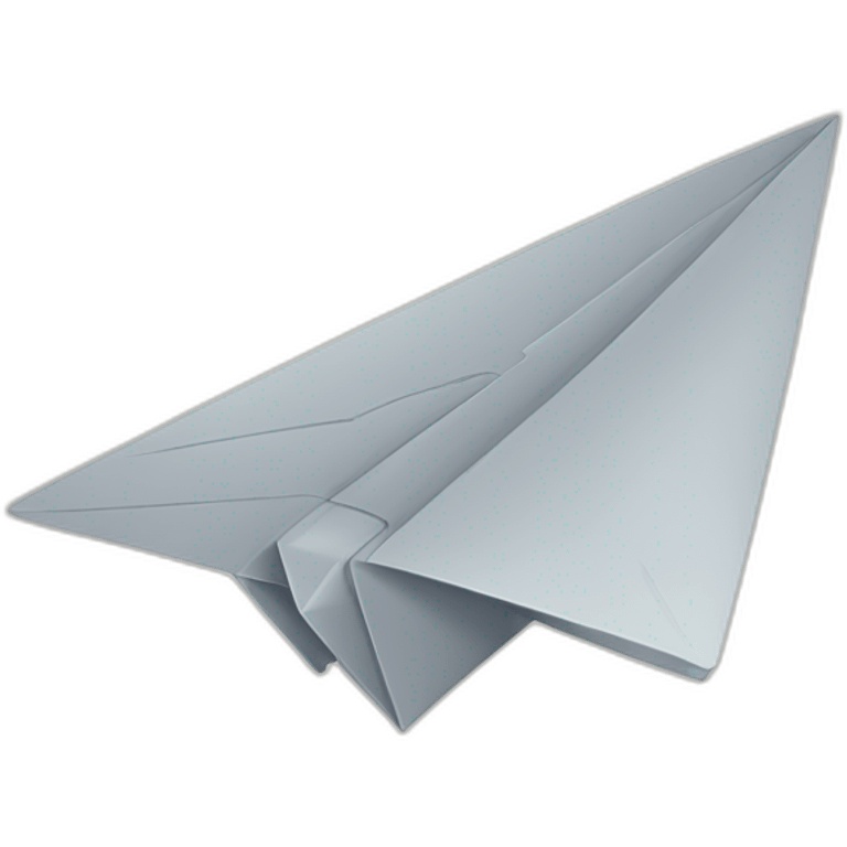 cute paper airplane emoji