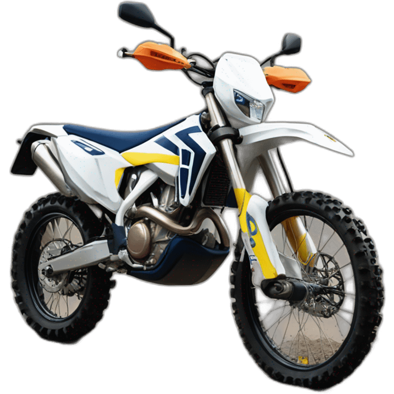 Husqvarna dirt bike emoji