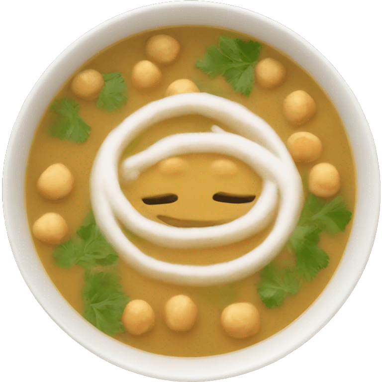 thai chickpea soup  emoji