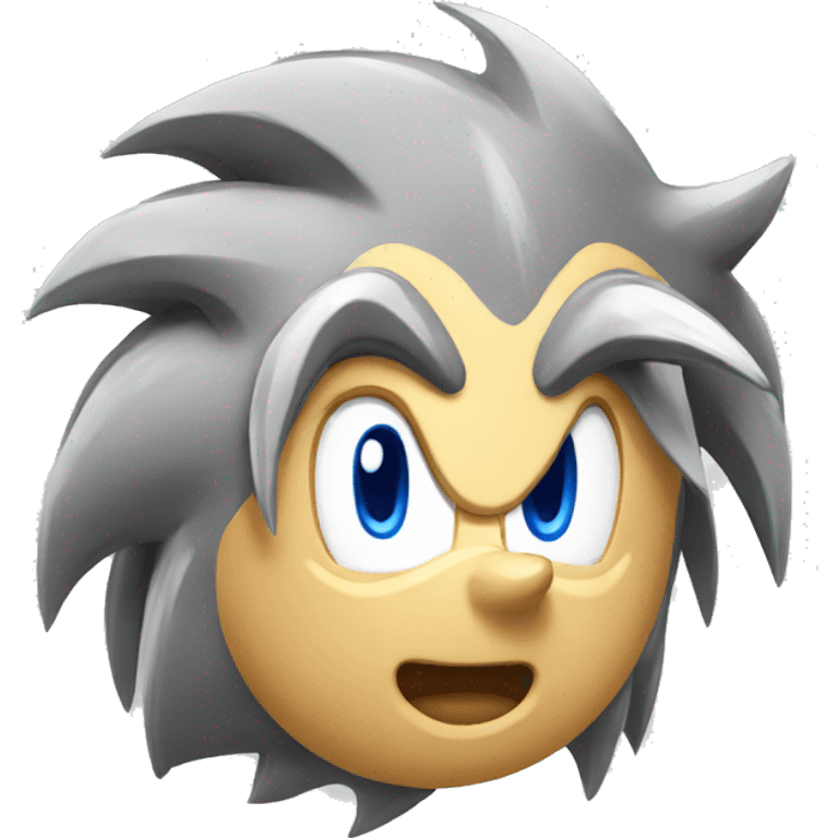 Sonic head emoji