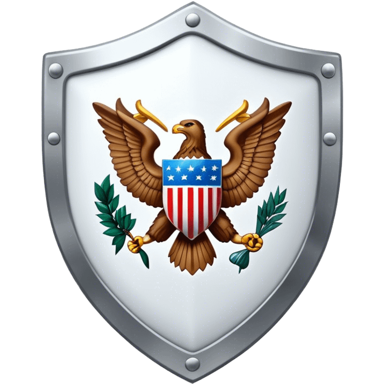 The American shield emoji