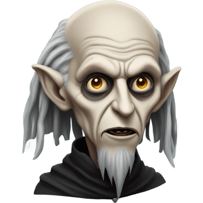 nosferatu with dreadlocks emoji