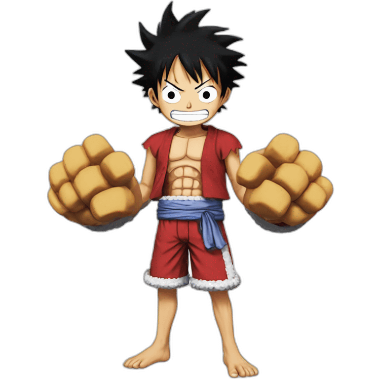 Luffy Gear five emoji