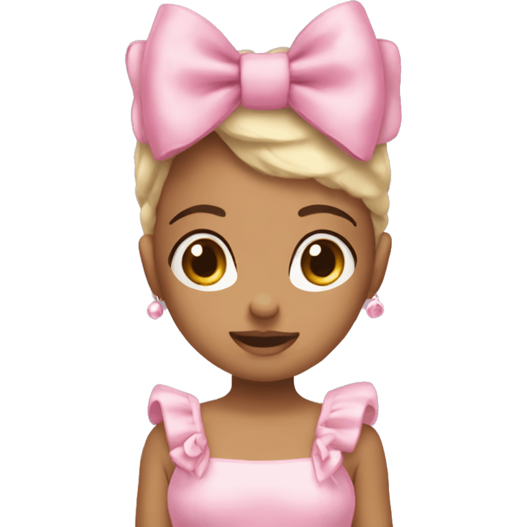 emoji Coquette 𐙚 It's a pink bow emoji