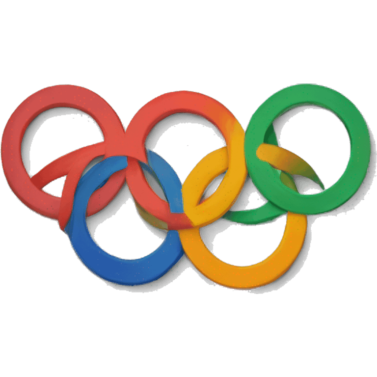 my logo with olympic rings emoji