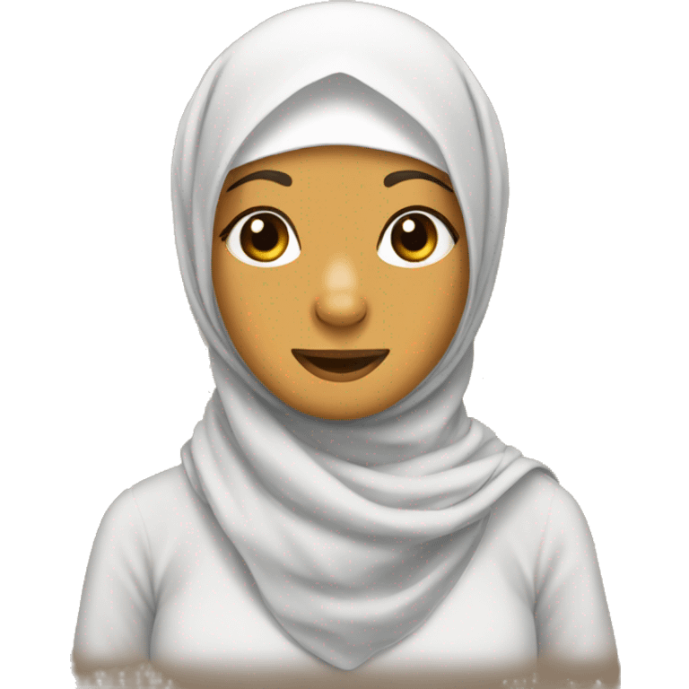 giraffe with hijab emoji