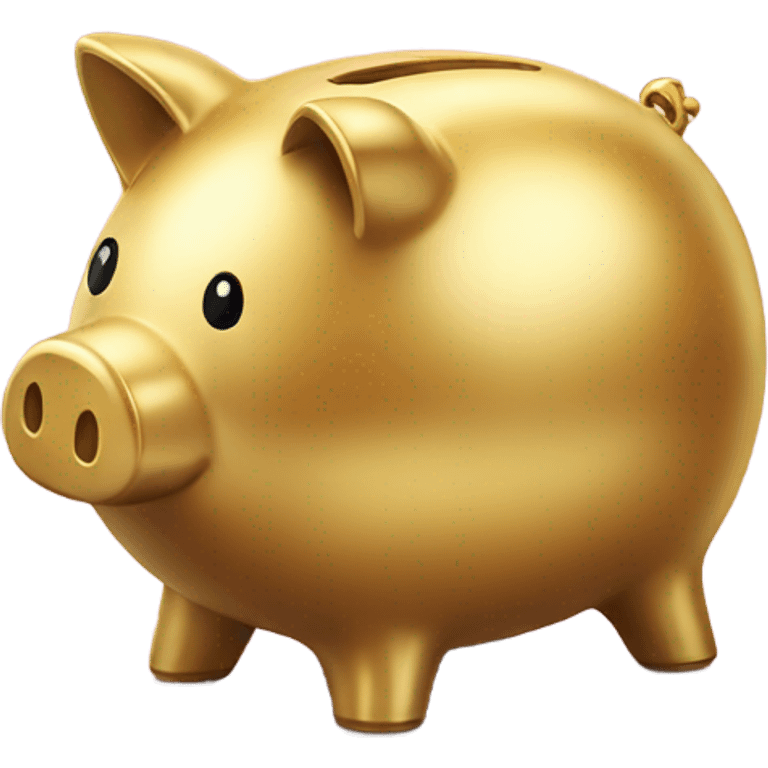 golden piggy bank  emoji