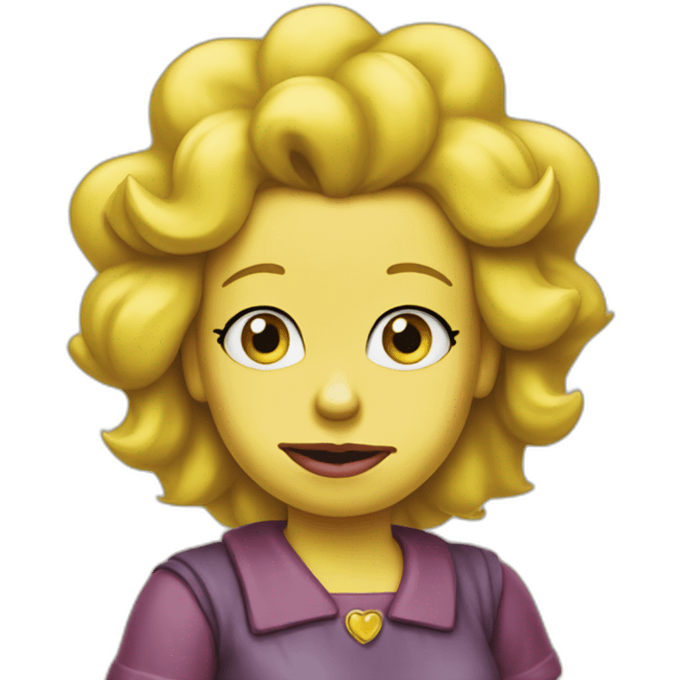 Lisa Simpson emoji