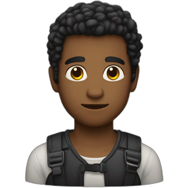 CHICO  PELO NEGRO emoji