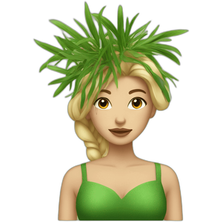 Beauté en herbes emoji