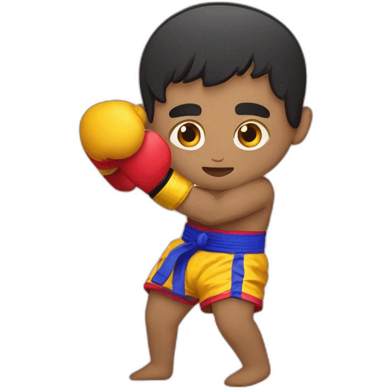 muay thai emoji