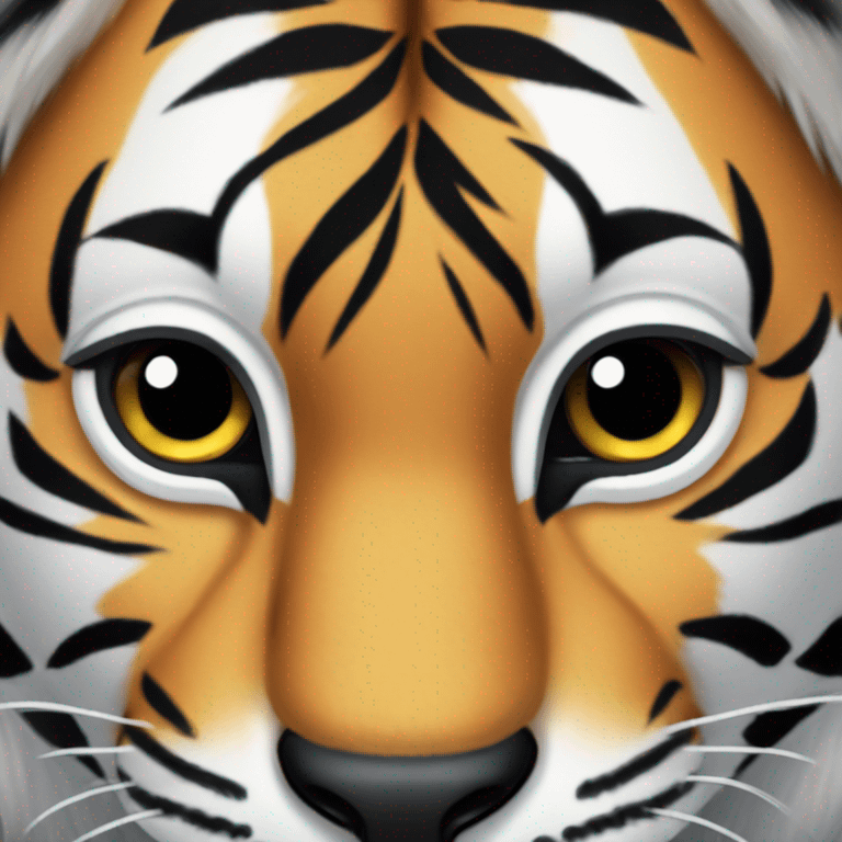 Tiger with wwf balt emoji