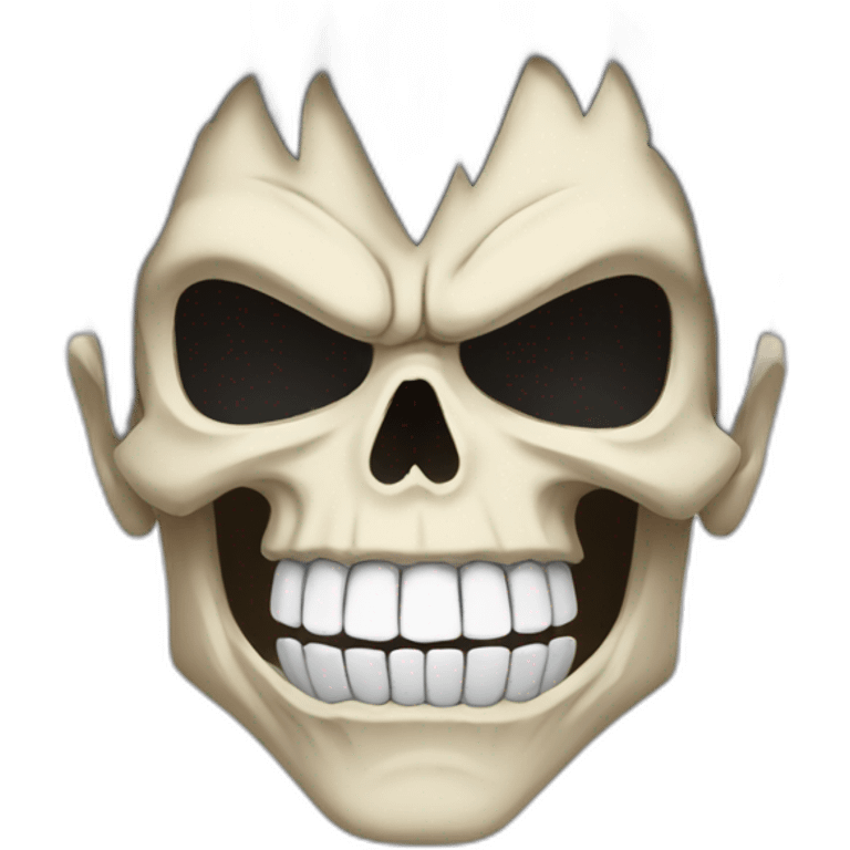 Skull Goku emoji