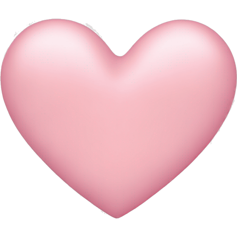 pastel pink heart emoji