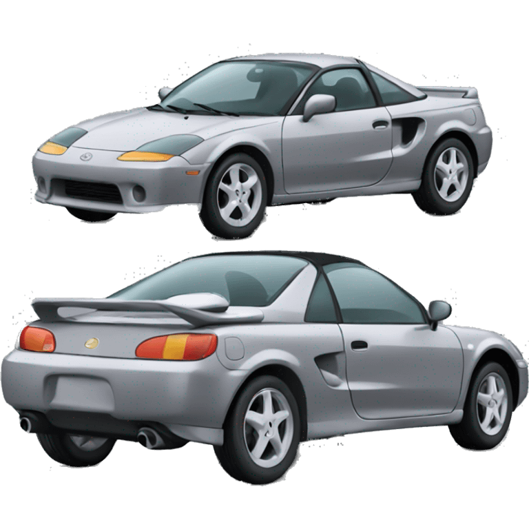 2001 grey toyota mr2 emoji