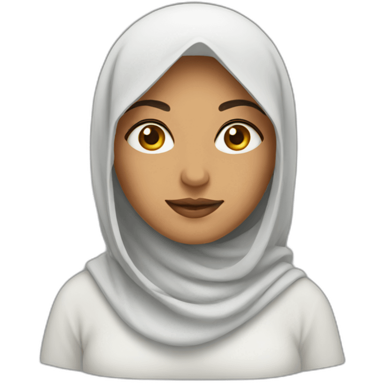 Arabic woman emoji