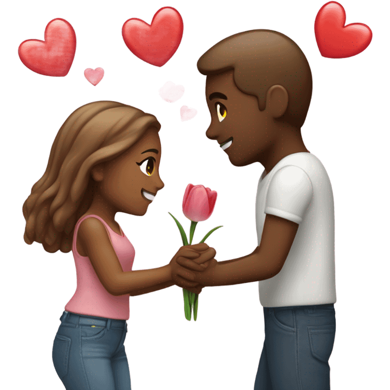 generate romantic spring emoji in the shade f3e9dd emoji